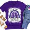 I WEAR PURPLE FOR SOMEONE I MISS T-SHIRT, Alzheimer's shirt, I Wear Purple Shirt