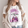 I WEAR PURPLE FOR MY MOM ALZHEIMER'S T-SHIRT