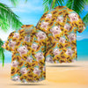 PIG SUNFLOWER HAWAIIAN SHIRT