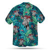 BADANA COW LEAFY HAWAIIAN SHIRT