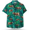 DAIRY COWS SEAMLESS PATTERN HAWAIIAN SHIRT