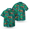 DAIRY COWS SEAMLESS PATTERN HAWAIIAN SHIRT