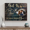 Valentines Day Gifts For Her, For Him, Personalised Gifts For Her For Couples, God Knew My Heart Needed You