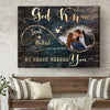 Valentines Day Gifts For Her, For Him, Personalised Gifts For Her For Couples, God Knew My Heart Needed You