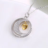 To My Mom Moon Mothers Day Necklace Mom Jewelry Gift Card For Her, Mom, Grandma, Wife HT