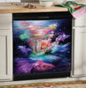 Colorful Mermaid Dishwasher Cover, Gift for Mom, Mothers Day Gift