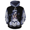 Skull Cancer Awareness 02 Hoodie