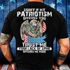 Sorry If My Patriotism Offends You Trust Me Your Lack Of Spine T-Shirt, 20th Anniversary Patriot Day Gift