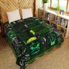In A World Full Of Princess, Be A Witch Quilt Blanket