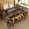 Deer Hunting Quilt Blanket