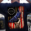 We The People 1776 T-shirt, Distressed American Flag Shirt, Constitution USA, Patriotic Shirt