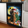 Dog Witch And Christmas Hat Dishwasher Cover Halloween Gift Christmas Gift Kitchen Decor HT