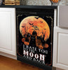 Black cat Halloween Dishwasher Cover Black Cat Pumpkin Halloween Dishwasher Cover HT