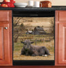 Angus Cattle Farm Dishwasher Cover Angus lover Gift, Angus Gift Idea, Angus Knowledge Dishwasher Cover HT