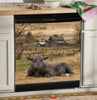 Angus Cattle Farm Dishwasher Cover Angus lover Gift, Angus Gift Idea, Angus Knowledge Dishwasher Cover HT