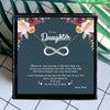 Mother Daughter Infinity Mothers Day Necklace Mom Jewelry Gift Card For Her, Mom, Grandma, Wife HT