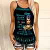 Women Tank Top June Woman Ambitious Woman Combo Legging Camisole Tank