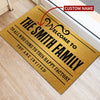 Golden Ticket Doormat TXX