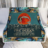 She Dreams About The Ocean Mermaid Sofa Throw Blanket