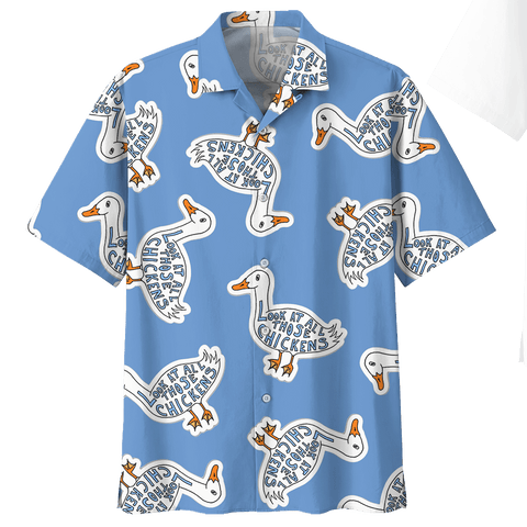DUCK HAWAIIAN SHIRT 200019