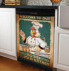 Kitchen Decor Chicken Dishwasher Cover, Thanksgiving Gift for Chicken Lover, Chicken Gift Idea HT