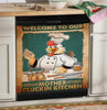 Kitchen Decor Chicken Dishwasher Cover, Thanksgiving Gift for Chicken Lover, Chicken Gift Idea HT