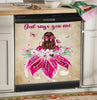 Breast Cancer Dishwasher Cover Kitchen Decor Farmhouse Decorations HT