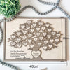 Personalized Hanging Hearts Family Names Sign Frame Mothers Day Decor Home Decorations Mom Grandma Gifts HT