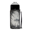 Black Raven Book Wallet Case
