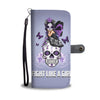 Cancer Awareness Fight Like A Girl Universal Wallet Case