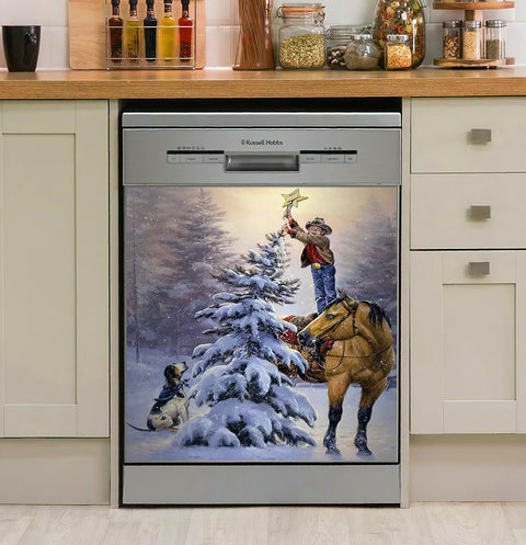 Upon The Highest Bough Horse Dog Decor Kitchen Dishwasher Cover HT