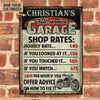 Personalized Motorcycle Garage How To Fix It Customized Classic Metal Signs