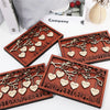 Personalized Hanging Hearts Family Names Sign Frame Mothers Day Decor Home Decorations Mom Grandma Gifts HT