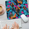 Rooster Neon Mouse Pad Cattle Mouse Pad Farm Animal Lovers Gift Cute Mouse Mat For Computer HN