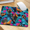 Rooster Neon Mouse Pad Cattle Mouse Pad Farm Animal Lovers Gift Cute Mouse Mat For Computer HN