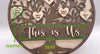 Personalized Hanging Hearts Family Names Sign Frame Mothers Day Decor Home Decorations Mom Grandma Gifts HT