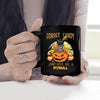 Halloween Mug Forget Candy Just Give Me Personalized Mug, Best Gifts For Dog Lovers And Halloween Occasion
