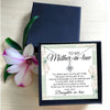 Mother In Law Mothers Day Necklace Mom Jewelry Gift Card For Her, Mom, Grandma, Wife HT