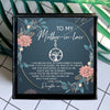 Mother In Law Tree Mothers Day Necklace Mom Jewelry Gift Card For Her, Mom, Grandma, Wife HT