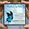 Mother In Law Tree Mothers Day Necklace Mom Jewelry Gift Card For Her, Mom, Grandma, Wife HT