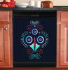 Farm Chicken Rooster Art Psychedelic Chicken Dishwasher Cover Farmer Gift Kitchen Decor HT