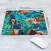 Texas Longhorn Mouse Pad Cattle Mouse Pad Farm Animal Lovers Gift Cute Mouse Mat For Computer HN