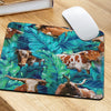 Texas Longhorn Mouse Pad Cattle Mouse Pad Farm Animal Lovers Gift Cute Mouse Mat For Computer HN