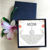 Tree Pendant Mothers Day Necklace Mom Jewelry Gift Card For Her, Mom, Grandma, Wife HT