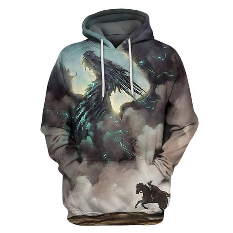 3D All Over Print Dragon Shirt 14