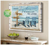 And So Together We Built A Life We Loved Gifts For Husband And Wife Customized Canvas QA