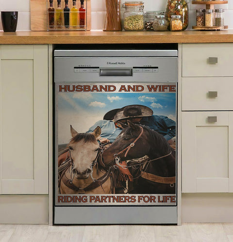 Riding Horse For Life Dishwasher Cover