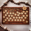 Personalized Apple Family Names Sign Frame Mothers Fathers Day Decor Home Decorations Mom Grandma Dad Gifts HT