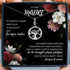 Tree Pendant Mothers Day Necklace Mom Jewelry Gift Card For Her, Mom, Grandma, Wife HT