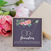 Generations Interlocking Three Circles Mothers Day Necklace Mom Jewelry Gift Card For Her, Mom, Grandma, Wife HT
